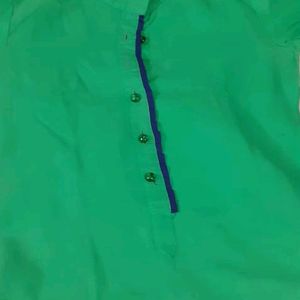 Green Long Kurti