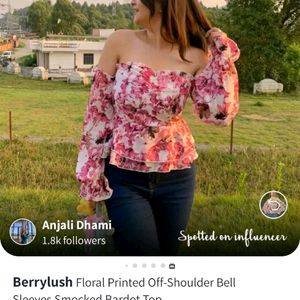 Berrylush Top New With Tags