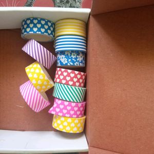 Colourful printed Paper Tapes