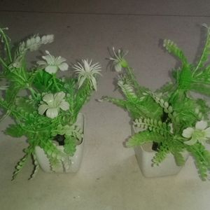 Artificial Flower With Pot