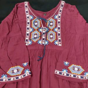 Embroidered Ethnic Dress