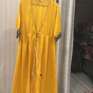 Yellow Ethnic Shrug