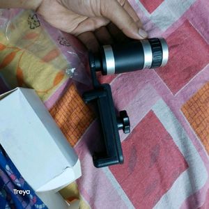 8X Zoom Phone HD Optical Telescope With Holder