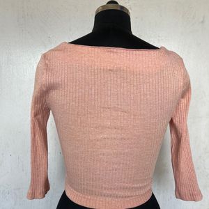 Crop Long Sleeve Top