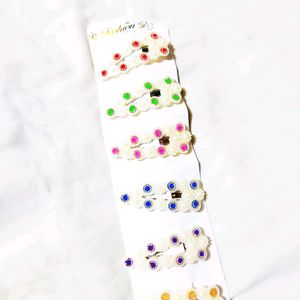 Multicolor Beautifull Hair Clips Combo (Pack 1)...