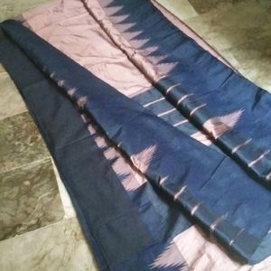 Brand new silk border saree attached फॉल