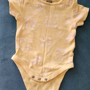 Unisex Yellow Safari Onesie