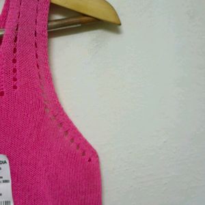 Trendy New Pink Tank Top For Women