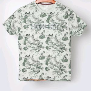 Dnmx Floral With Shoulder Tapes Tshirt