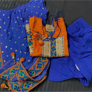 Punjabi Suit With Pure Duppta