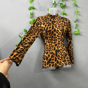 Most Demanding Leopard Tshirt Top