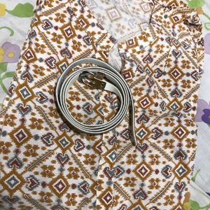 Kurta With Waist Belt