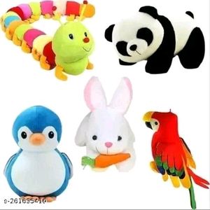 (Rs 399 Free COD ) Soft Toy Combo 5 Piece