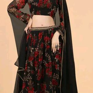 Black Lehenga For Wedding Party