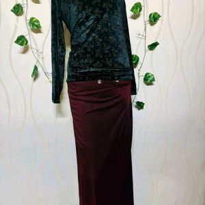 Long Skirt With Top