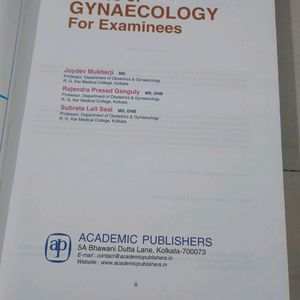 Basics Of Gynaecology For Examinees