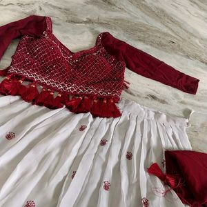 Lehengga Choli (Red)