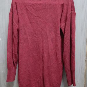 Maroon Long Sweater