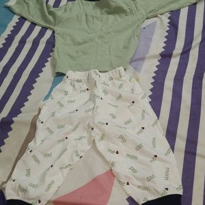 Pyjama Set For 3 to 6 Months Old Baby Boy