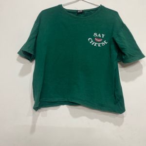 Green Colour T shirt