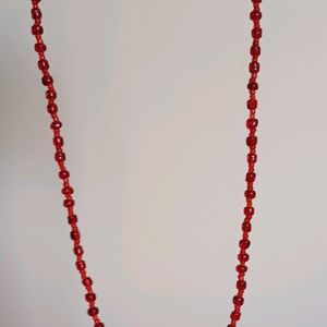 Red Beads Necklace