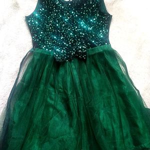 Dark Green Frock💚