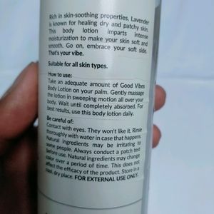 Body Lotion All Skin Types