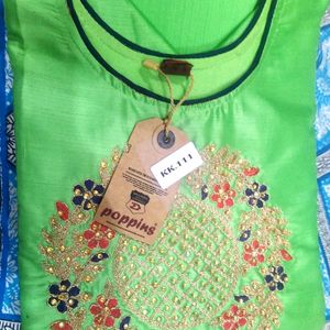 Embroidery New Kurti. Selling Shops Surplus Item.