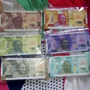 Fake Notes Of All Dememoinations - Total 600 Note