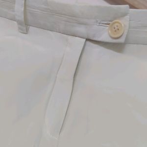 Cream Trouser