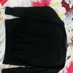 Plain Black hoodie