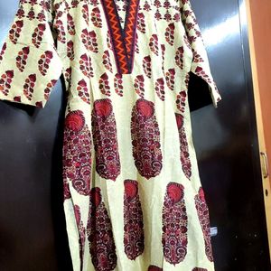 Multi Floral Print Kurti For Girl Or Woman 38 Bust