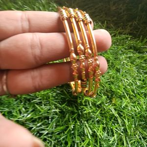 Bantex Golden Bangles For Womens