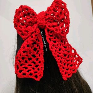 Crochet Hair Bow