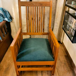 Barely Used Teakwood Rocking Chair