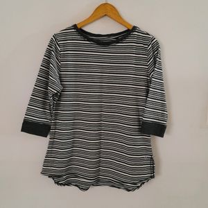 Black & White Strieps Top (Women's)