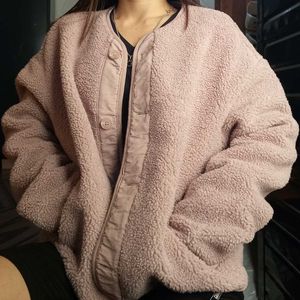 Light Purple Fur Jacket