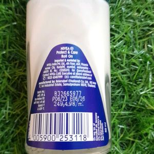 pack of 1 nivea deodorant protect &care roll-on