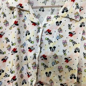 Funky Mickey Mouse High-Low Top