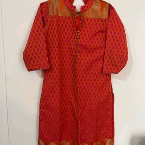 Orange kurta