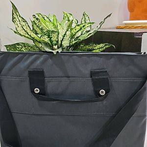 Grey Office Cum Laptop Bag