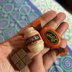 Miniature Vintage Candy And Horlicks Toys