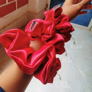 Red Scrunchies Set Of 3