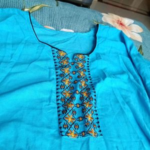 Women Straight Formal Kurti