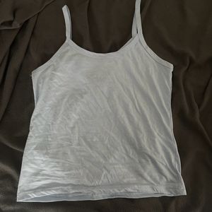 BABY BLUE TEE TANK Y2K CUTE PINTEREST