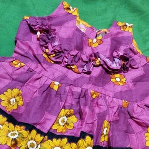 Kids Cotton Frock