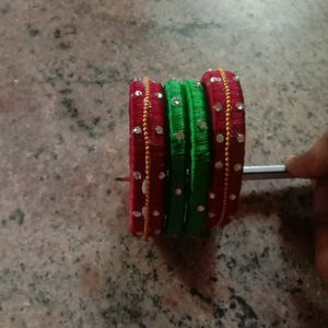 silk thread bangle