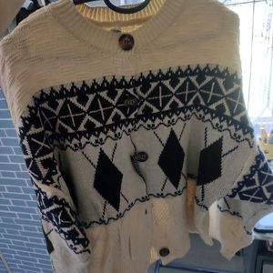 Cardigan Off White Sale