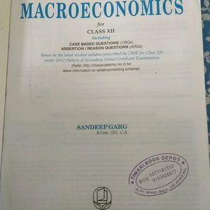 Macro Economics Book Sandeep Garg