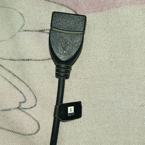 Usb + Chargering Type A Cable